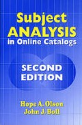 Subject analysis in online catalogs