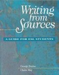 Writing from sources : a guide for ESL students