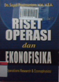 Riset operasi dan ekonomifisika: Operations reserch and econophysis.