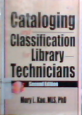 Cataloging and classification for library technicians