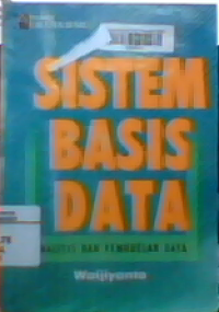 Sistem basis data : analisis data pemodelan data