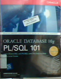 Oracle Database 10g PL/SQL 101