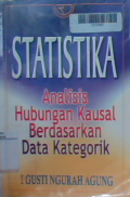 Statistika analisis hubungan kausal berdasarkan data kategorik