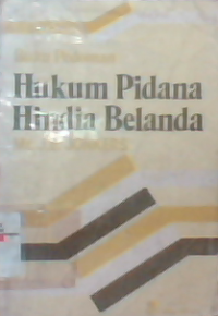 Buku pedoman hukum pidana Hindia Belanda