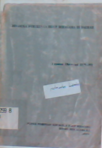 Proyek pembinaan kerukunan hidup beragama: Dinamika Kerukunan Hidup Beragama Di Daerah: laporan observasi 1979-1980