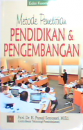 Metode penelitian pendidikan dan pengembangan