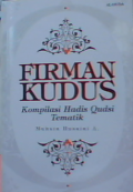 Firman Kudus : Kompilasi Hadis Qudsi Tematik