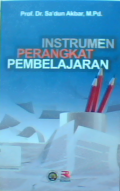 Instrument perangkat pembelajaran