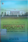 Konstitusionalitas Impeachment 