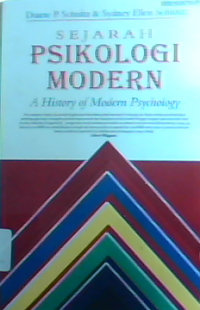 Sejarah Psikologi Modern