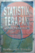 Statistik terapan untuk penelitian