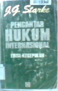 Pengantar hukum internasional edisi kesepuluh 1 dan 2