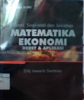 Teori, soal-soal dan jawaban matematika ekonomi deret & aplikasi