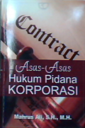 Asas-asas hukum pidana korporasi