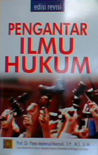 Pengantar Ilmu hukum