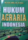 Hukum agraria  Indonesia