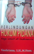 Perlindungan hukum pidana bagi anak di Indonesia