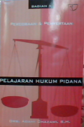 Pelajaran Hukum Pidana