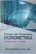 Konsep dan penerapan ekonometrika menggunakan E-Views