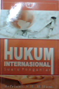 Hukum internasional : suatu pengantar