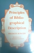 Principles of bibliographical description