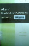 Akers Simple Library Cataloging