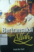 Bertransaksi dengan Allah