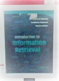 Introduction to information retrieval