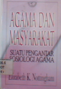 Agama dan masyarakat: Suatu pengantar sosiologi agama