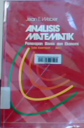 Analisis matematik : penerapan bisnis dan ekonomi