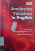 Analysing variation in english