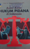 Asas-asas hukum pidana di Indonesia