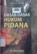 Dasar-dasar hukum pidana