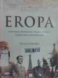 Sejarah Eropa dari masa manjelang perang dunia 1 sampai masa antarbellum