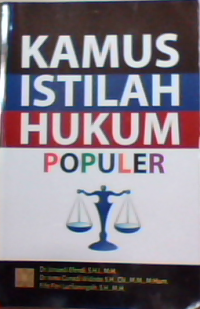 Kamus istilah hukum populer.