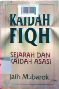 Kaidah fiqh : sejarah dan kaidah asasi