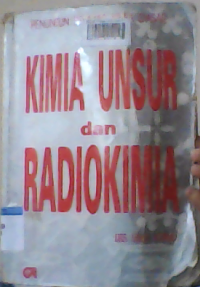 Kimia unsur dan radio kimia