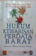 Hukum kewarisan perdata barat : pewarisan menurut undang-undang