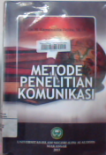 Metode penelitian komunikasi