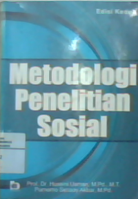 Metodologi penelitian sosial