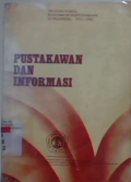 Pustakawan dan informasi