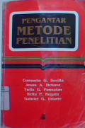 Pengantar metode penelitian