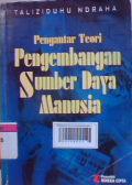 Pengantar teori pengembangan sumber daya manusia