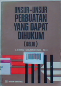 Unsur-unsur perbuatan yang dapat dihukum (delik)