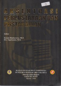 Image of Aksentuasi perpustakaan dan pustakawan
