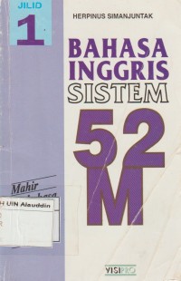 Image of Bahasa inggris sistem 52 m jilid 1: mahir berbahasa Inggris tanpa guru