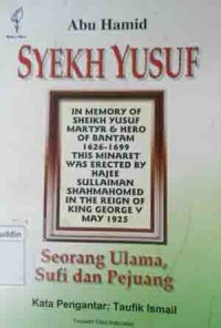 Image of Syekh Yusuf : seorang ulama, sufi dan pejuang