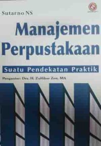 Image of Manajemen perpustakaan: suatu pendekatan praktik