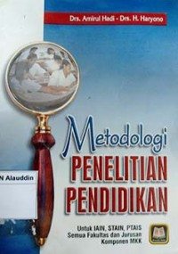 Image of Metodologi penelitian pendidikan