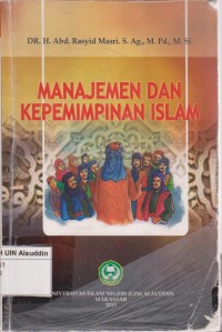Image of Manajemen dan Kepemimpinan Islam
